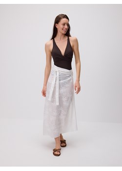 Reserved - Sarong z wiązaniem - biały ze sklepu Reserved w kategorii Spódnice - zdjęcie 181224988