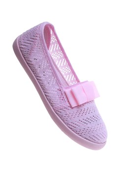 Ażurowe dziewczęce tenisówki Pink  /D5-2 8841 T8/ ze sklepu Pantofelek24.pl w kategorii Trampki dziecięce - zdjęcie 181225668