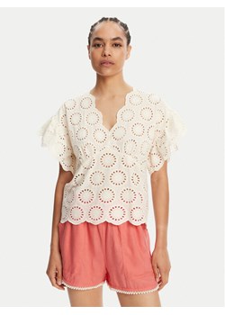 TWINSET Bluzka 251TT2364 Écru Loose Fit ze sklepu MODIVO w kategorii Bluzki damskie - zdjęcie 181226415