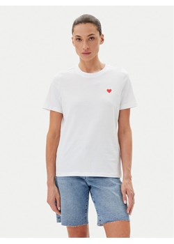 Vero Moda T-Shirt Paulina 10316991 Biały Regular Fit ze sklepu MODIVO w kategorii Bluzki damskie - zdjęcie 181226538