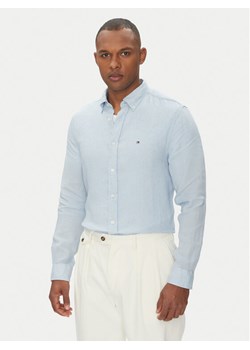 Tommy Hilfiger Koszula MW0MW34602 Błękitny Regular Fit ze sklepu MODIVO w kategorii Koszule męskie - zdjęcie 181226559