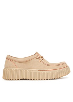 Clarks Półbuty Torhill Bee 26181191 Écru ze sklepu MODIVO w kategorii Półbuty damskie - zdjęcie 181226675