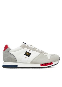 Blauer Sneakersy S5QUEENS01 Biały ze sklepu MODIVO w kategorii Buty sportowe męskie - zdjęcie 181226775