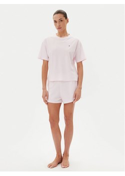 Tommy Hilfiger Piżama UW0UW05912 Różowy Regular Fit ze sklepu MODIVO w kategorii Piżamy damskie - zdjęcie 181226817