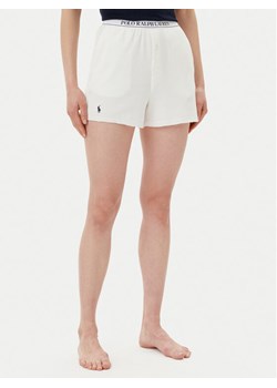 Polo Ralph Lauren Szorty piżamowe 298956519001 Écru Regular Fit ze sklepu MODIVO w kategorii Piżamy damskie - zdjęcie 181226828