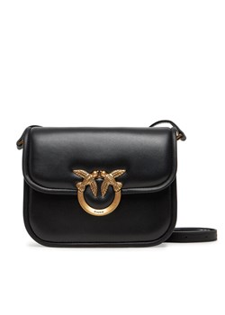 PINKO Torebka Love Box Bag Fl Mini 104297 A26L Czarny ze sklepu MODIVO w kategorii Listonoszki - zdjęcie 181226838