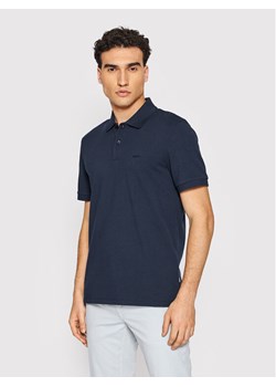 Boss Polo Pallas 50468362 Granatowy Regular Fit ze sklepu MODIVO w kategorii T-shirty męskie - zdjęcie 181227075