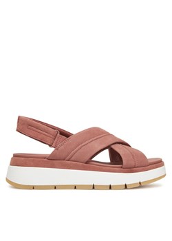 Clarks Sandały Tuscan Cross 26181471 Różowy ze sklepu MODIVO w kategorii Sandały damskie - zdjęcie 181227077