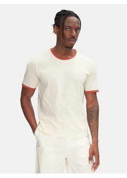 Jack&Jones T-Shirt Ringer 12277262 Écru Regular Fit ze sklepu MODIVO w kategorii T-shirty męskie - zdjęcie 181227086
