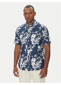 Tommy Hilfiger Koszula Tropical MW0MW38586 Granatowy Regular Fit ze sklepu MODIVO w kategorii Koszule męskie - zdjęcie 181227208