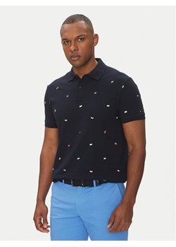 Tommy Hilfiger Polo Critter MW0MW39044 Granatowy Regular Fit ze sklepu MODIVO w kategorii T-shirty męskie - zdjęcie 181227268