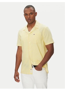 Tommy Jeans Koszula DM0DM20895 Żółty Regular Fit ze sklepu MODIVO w kategorii Koszule męskie - zdjęcie 181227376