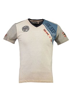 Geographical Norway Koszulka &quot;Jasri&quot; w kolorze beżowym ze sklepu Limango Polska w kategorii T-shirty chłopięce - zdjęcie 181233109