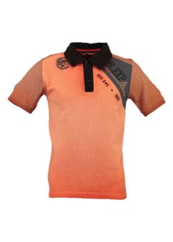 Geographical Norway Koszulka polo &quot;Kasri&quot; w kolorze pomarańczowym ze sklepu Limango Polska w kategorii T-shirty chłopięce - zdjęcie 181233118
