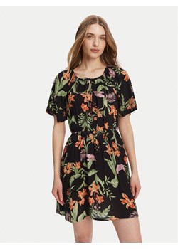 Roxy Sukienka letnia ERJWD03869 Czarny Regular Fit ze sklepu MODIVO w kategorii Sukienki - zdjęcie 181233425
