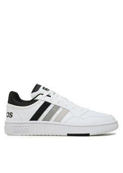 adidas Sneakersy Hoops 3.0 IG7914 Biały ze sklepu MODIVO w kategorii Buty sportowe męskie - zdjęcie 181233446