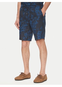 Tommy Hilfiger Szorty materiałowe Harlem MW0MW38847 Granatowy Regular Fit ze sklepu MODIVO w kategorii Spodenki męskie - zdjęcie 181233466