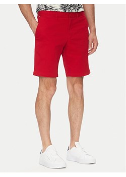 Tommy Hilfiger Szorty materiałowe Brooklyn MW0MW23563 Czerwony Regular Fit ze sklepu MODIVO w kategorii Spodenki męskie - zdjęcie 181233468