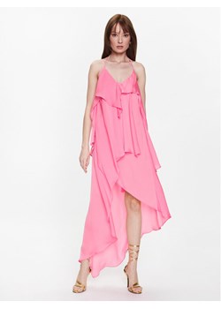Pinko Sukienka koktajlowa 100710 A0NP Różowy Regular Fit ze sklepu MODIVO w kategorii Sukienki - zdjęcie 181233539