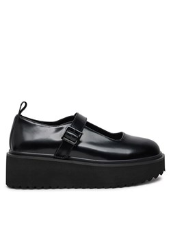 LOVE MOSCHINO Loafersy JA10456I0LJD0000 Czarny ze sklepu MODIVO w kategorii Lordsy damskie - zdjęcie 181233548
