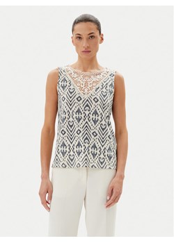 JDY Top Dodo 15296246 Écru Regular Fit ze sklepu MODIVO w kategorii Bluzki damskie - zdjęcie 181233565