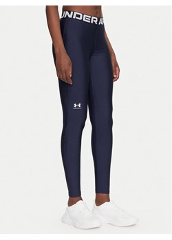 Under Armour Legginsy Ua Hg Authentics 1383559 Granatowy Slim Fit ze sklepu MODIVO w kategorii Spodnie damskie - zdjęcie 181233606