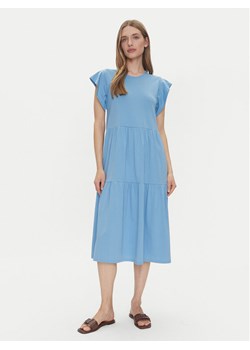 Vila Sukienka codzienna Summer 14087542 Zielony Loose Fit ze sklepu MODIVO w kategorii Sukienki - zdjęcie 181233655