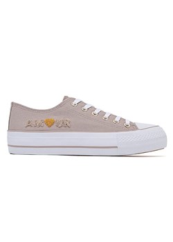 Sixth Sens Sneakersy w kolorze beżowym ze sklepu Limango Polska w kategorii Trampki damskie - zdjęcie 181234725