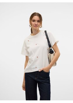 Vero Moda Koszulka w kolorze białym ze sklepu Limango Polska w kategorii Bluzki damskie - zdjęcie 181234959