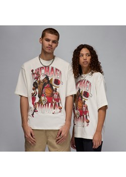 Męski T-shirt oversize Jordan Flight Essentials - Biel ze sklepu Nike poland w kategorii T-shirty męskie - zdjęcie 181235738