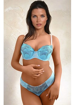 Biustonosz push-up haftowany Pacific Opal, Kolor niebiesko-różowy, Rozmiar 70B, Sawren ze sklepu Primodo w kategorii Biustonosze - zdjęcie 181236297