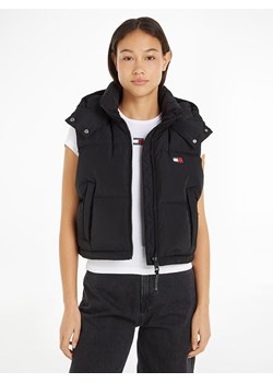 TOMMY JEANS Kamizelka w kolorze czarnym ze sklepu Limango Polska w kategorii Kamizelki damskie - zdjęcie 181236377