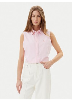 Polo Ralph Lauren Koszula 211968896003 Różowy Classic Fit ze sklepu MODIVO w kategorii Koszule damskie - zdjęcie 181237926