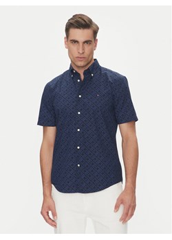 Tommy Hilfiger Koszula MW0MW38954 Granatowy Regular Fit ze sklepu MODIVO w kategorii Koszule męskie - zdjęcie 181237976
