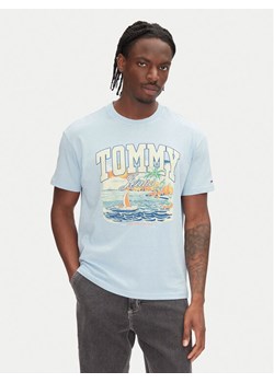 Tommy Jeans T-Shirt Arch Sailing DM0DM21867 Błękitny Relaxed Fit ze sklepu MODIVO w kategorii T-shirty męskie - zdjęcie 181238009