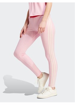 adidas Legginsy IK7848 Różowy ze sklepu MODIVO w kategorii Spodnie damskie - zdjęcie 181238196