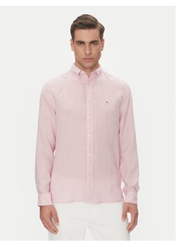 Tommy Hilfiger Koszula MW0MW34602 Różowy Regular Fit ze sklepu MODIVO w kategorii Koszule męskie - zdjęcie 181238285