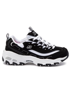 Skechers Sneakersy D'lites Biggest Fan 11930/BKW Czarny ze sklepu MODIVO w kategorii Buty sportowe damskie - zdjęcie 181238335