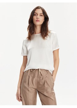 Marella T-Shirt Hobby 2413111161 Biały Regular Fit ze sklepu MODIVO w kategorii Bluzki damskie - zdjęcie 181238496