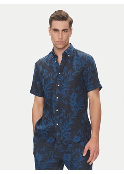 Tommy Hilfiger Koszula Tropical MW0MW38586 Granatowy Regular Fit ze sklepu MODIVO w kategorii Koszule męskie - zdjęcie 181238538