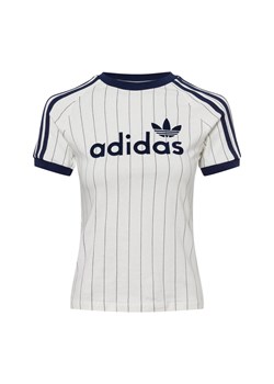 adidas Originals Koszulka damska - Graphic Cali Kobiety Bawełna biały w paski ze sklepu vangraaf w kategorii Bluzki damskie - zdjęcie 181239946