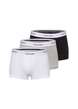 Calvin Klein Bokserki w 3-paku Mężczyźni Bawełna jasny szary jednolity ze sklepu vangraaf w kategorii Majtki męskie - zdjęcie 181239965