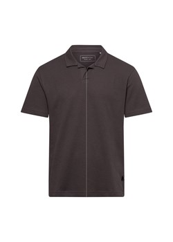 Tom Tailor Denim Męska koszulka polo Mężczyźni Bawełna szary wypukły wzór tkaniny ze sklepu vangraaf w kategorii T-shirty męskie - zdjęcie 181239977
