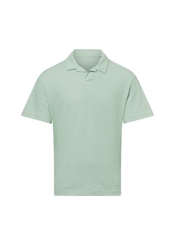 Tom Tailor Denim Męska koszulka polo Mężczyźni Bawełna seledynowy wypukły wzór tkaniny ze sklepu vangraaf w kategorii T-shirty męskie - zdjęcie 181239978