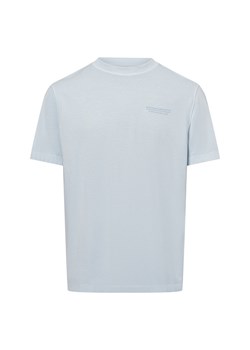 Tom Tailor Denim Koszulka męska Mężczyźni Bawełna jasnoniebieski jednolity ze sklepu vangraaf w kategorii T-shirty męskie - zdjęcie 181239989