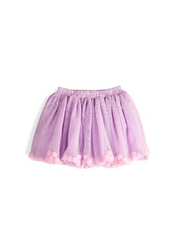 GATE Tiulowa spódnica z pomponami 3Y ze sklepu gateshop w kategorii Spódnice dziewczęce - zdjęcie 181240356