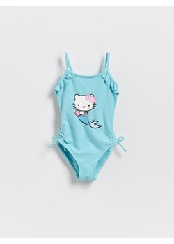 Reserved - Strój kąpielowy Hello Kitty - jasnoturkusowy ze sklepu Reserved w kategorii Stroje kąpielowe - zdjęcie 181240756