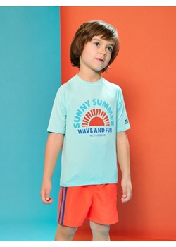 Sinsay - Koszulka plażowa UPF 40+ Active - zielony ze sklepu Sinsay w kategorii T-shirty chłopięce - zdjęcie 181241907