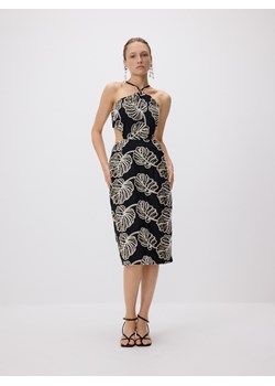 Reserved - LADIES` DRESS - czarny ze sklepu Reserved w kategorii Sukienki - zdjęcie 181242468