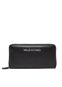Valentino Duży Portfel Damski Divina VPS1R4155G Czarny ze sklepu MODIVO w kategorii Portfele damskie - zdjęcie 181244258
